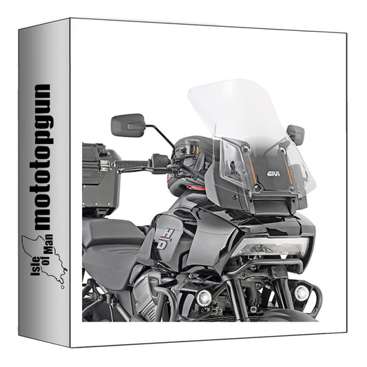 GIVI CUPOLINO TRASPARENTE 8400DT + ATACCO COMPATIBILE CON HARLEY DAVIDSON PAN AMERICA 1250 21/24