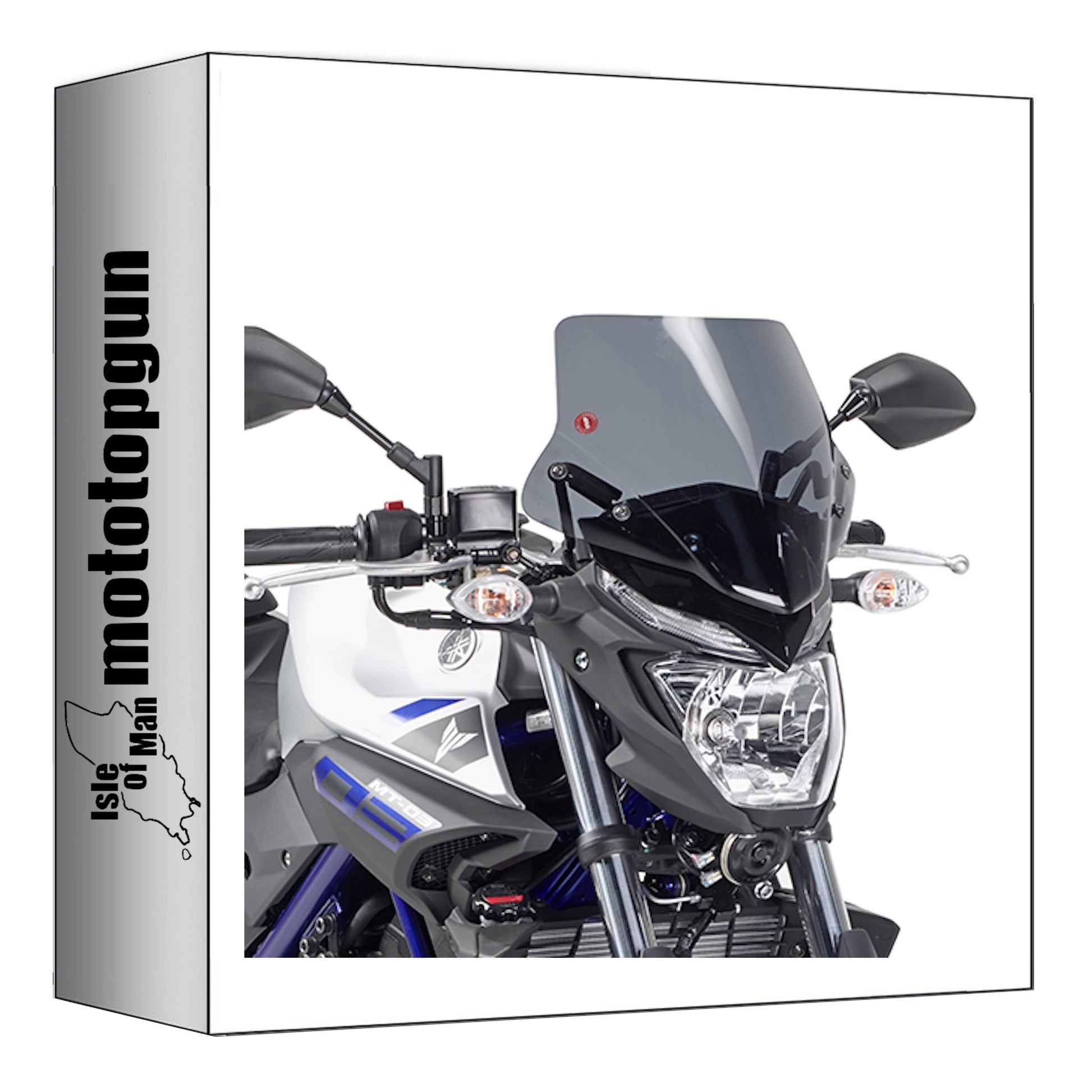 GIVI CUPOLINO FUMÉ A2127 COMPATIBILE CON YAMAHA MT-03 MT03 321 16/19