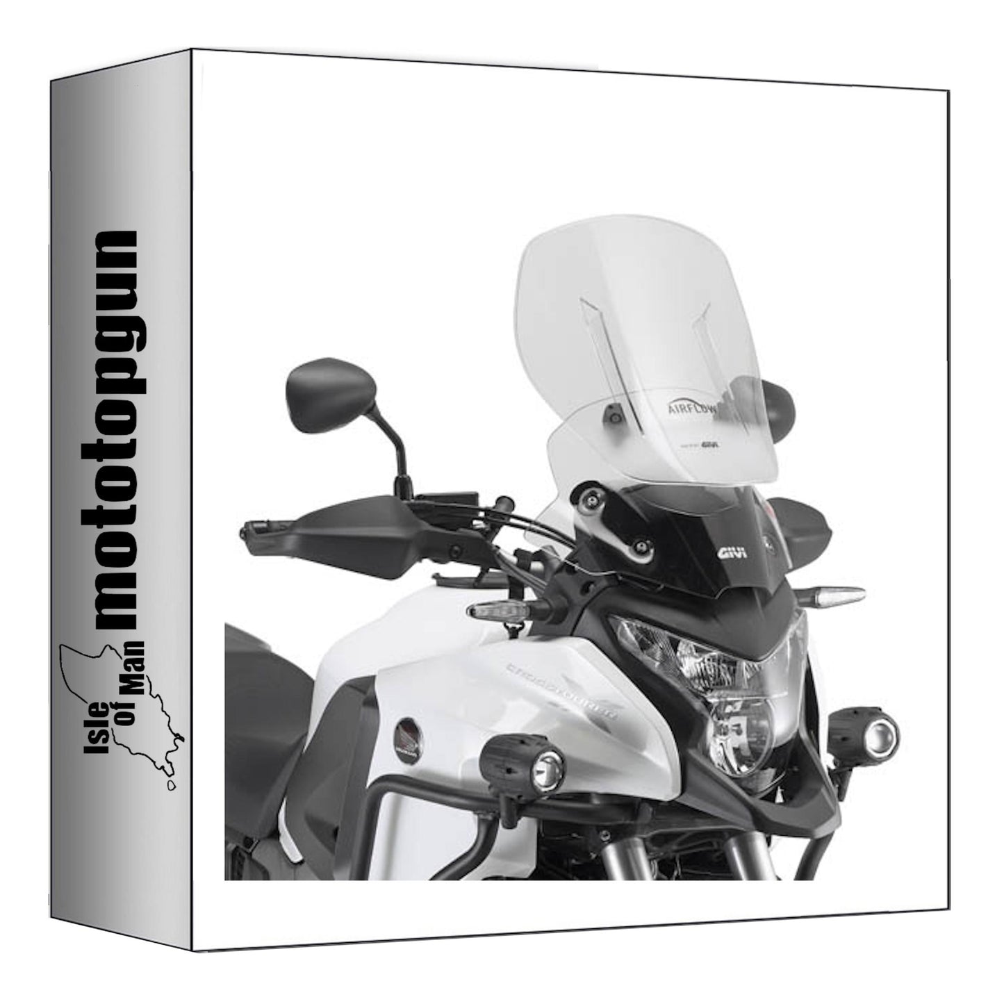 GIVI CUPOLINO SCORREVOLE AIRFLOW TRASPARENTE AF1110 COMPATIBILE CON HONDA CROSSTOURER 1200 / DCT 12/15