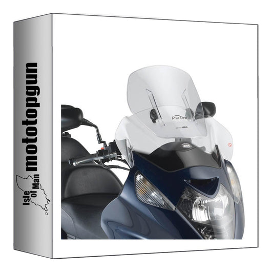 GIVI PARABREZZA SCORREVOLE AIRFLOW TRASPARENTE AF214 COMPATIBILE CON HONDA SILVER WING 600 / ABS 01/09