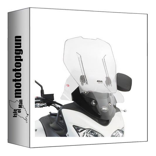 GIVI CUPOLINO SCORREVOLE AIRFLOW TRASPARENTE AF3101B COMPATIBILE CON SUZUKI DL 650 V-STROM L2-L3-L4-L5-L6 11/16