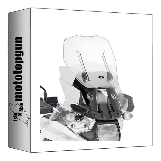 GIVI CUPOLINO SCORREVOLE AIRFLOW TRASPARENTE AF3117B COMPATIBILE CON SUZUKI V-STROM 1050 DE 2023