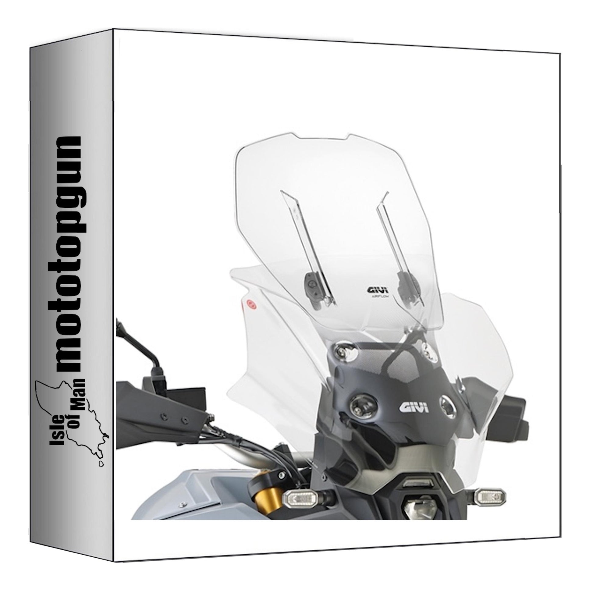 GIVI CUPOLINO SCORREVOLE AIRFLOW TRASPARENTE AF3125B COMPATIBILE CON SUZUKI V-STROM 800 SE 23/24
