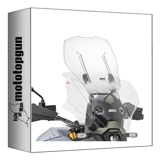GIVI CUPOLINO SCORREVOLE AIRFLOW TRASPARENTE AF3125B COMPATIBILE CON SUZUKI V-STROM 800 SE 23/24