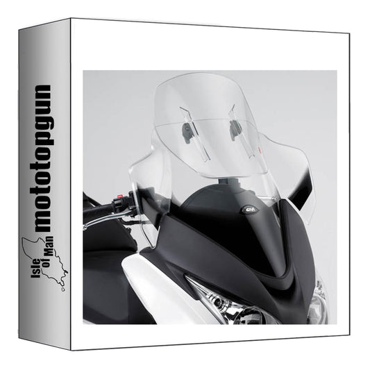 GIVI PARABREZZA SCORREVOLE AIRFLOW TRASPARENTE AF318B COMPATIBILE CON HONDA SW-T 400-600 09/17