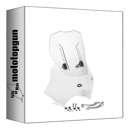 GIVI CUPOLINO SCORREVOLE AIRFLOW TRASPARENTE AF330B COMPATIBILE CON BMW R 1200 GS 04/12