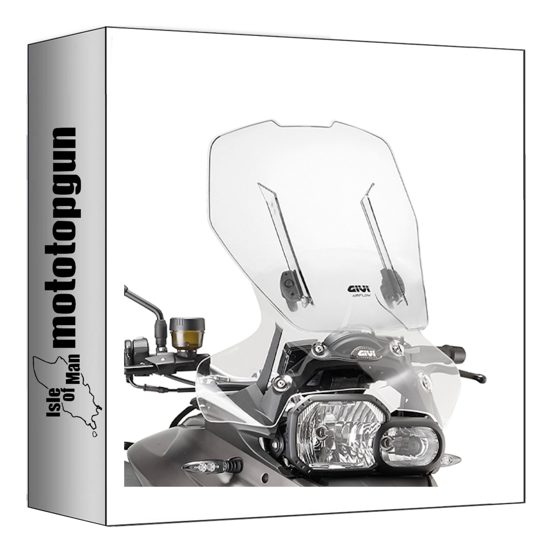 GIVI CUPOLINO SCORREVOLE AIRFLOW TRASPARENTE AF5107B COMPATIBILE CON BMW F 700 GS 13/17