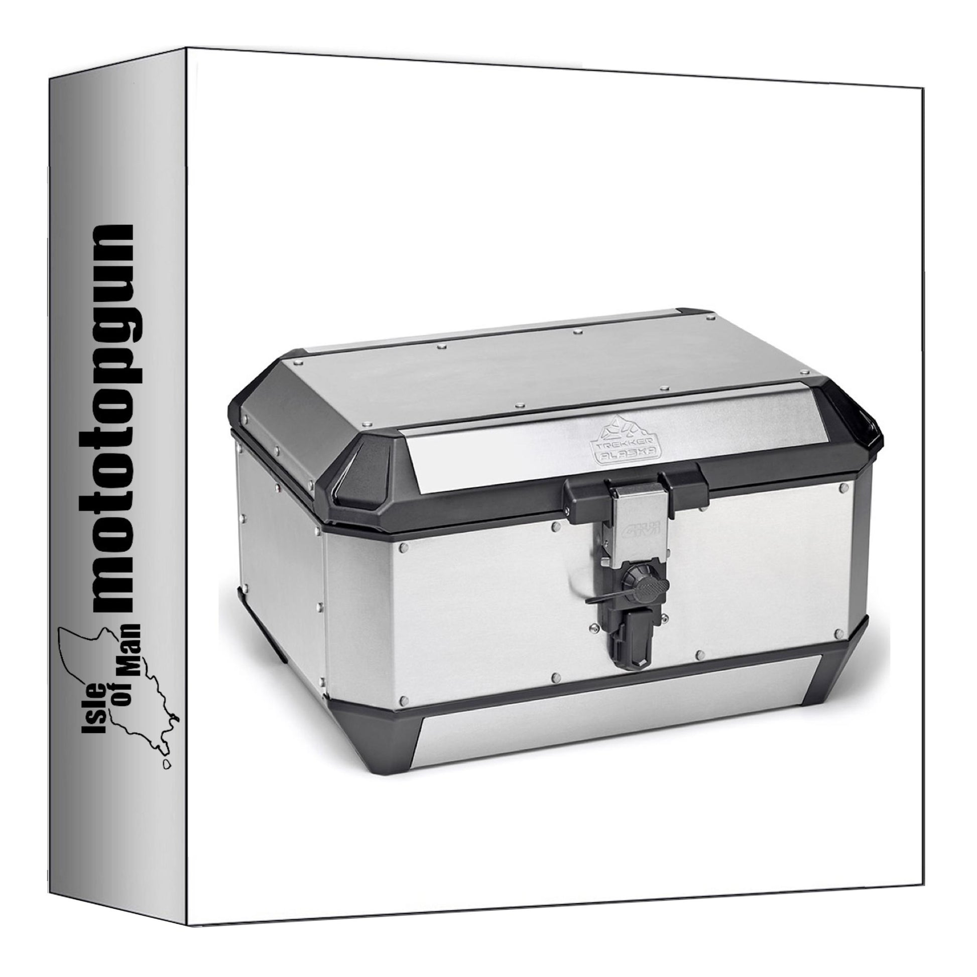 GIVI BAULETTO ALA56A MONOKEY TREKKER ALASKA ALLUMINIO 56 LT 