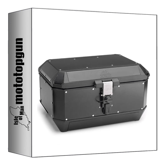 GIVI BAULETTO ALA56B MONOKEY TREKKER ALASKA ALLUMINIO NERO 56 LT + ATACCO COMPATIBILE CON HONDA NT 1100 2025