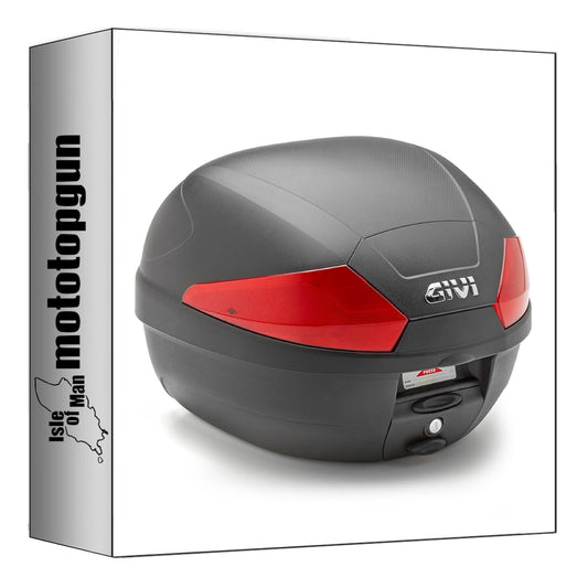 GIVI BAULETTO MONOLOCK NERO 29 LT PER PORTAPACCHI ORIGINALE + ATACCO COMPATIBILE CON HONDA X-ADV 750 17/20