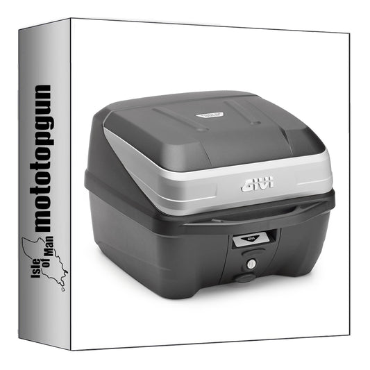 GIVI BAULETTO B32N MONOLOCK ARGENTO 32 LT + ATACCO PER HUSQVARNA NORDEN 901 22/24