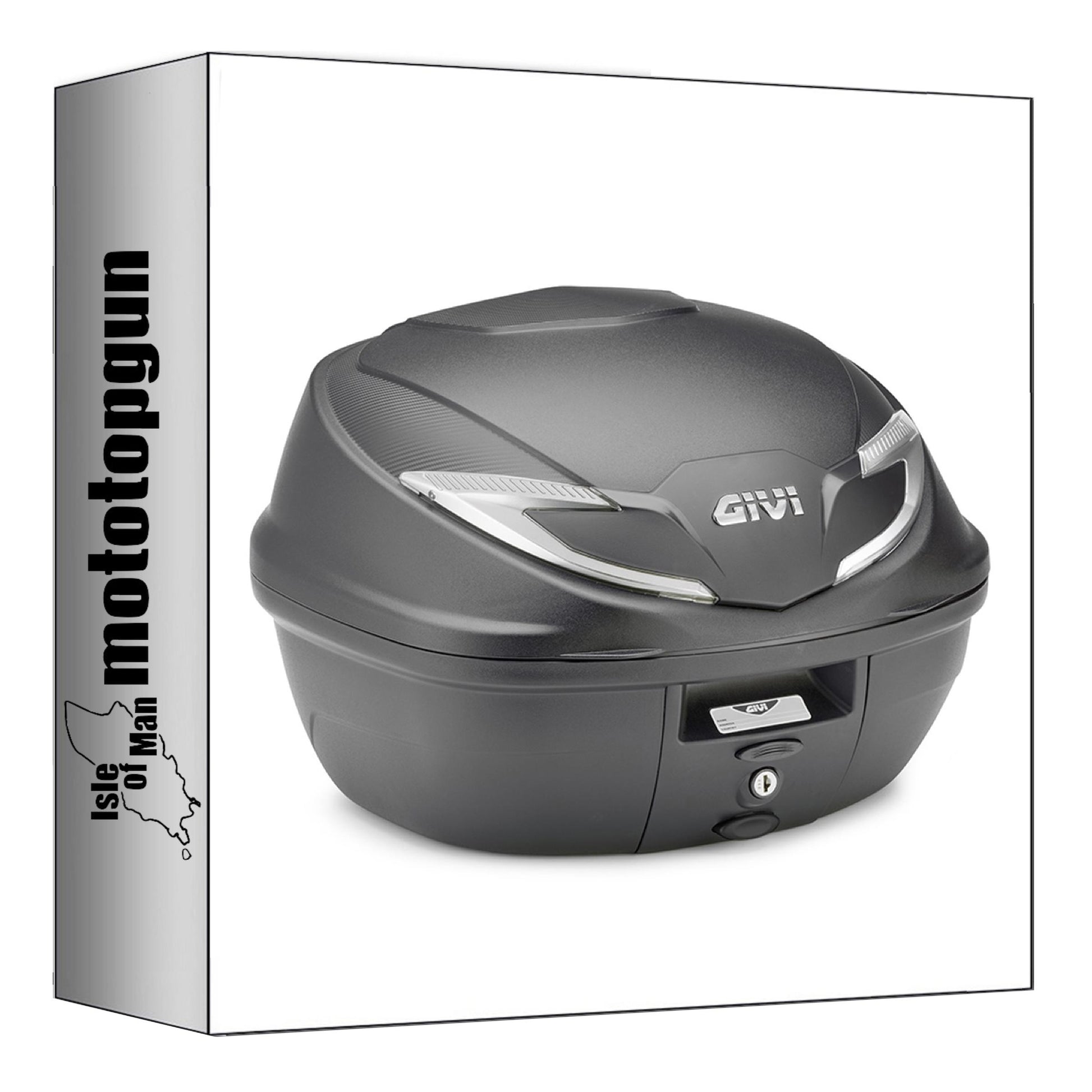 GIVI BAULETTO B360NT2 MONOLOCK NERO TECH 39 LT + ATACCO COMPATIBILE CON KAWASAKI Z 1000 07/09