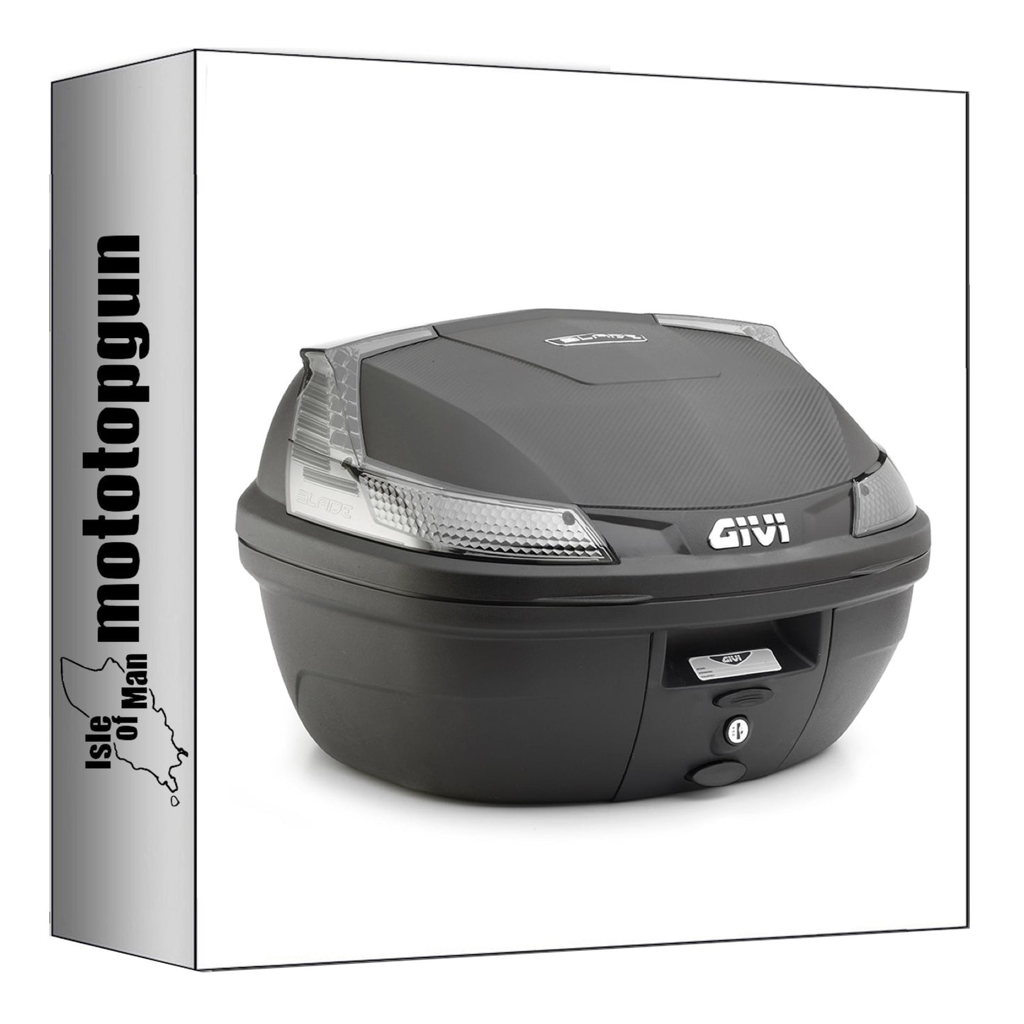GIVI BAULETTO B37NT MONOLOCK BLADE NERO TECH 37 LT + ATACCO COMPATIBILE CON SYM MAXSYM TL 500 20/24