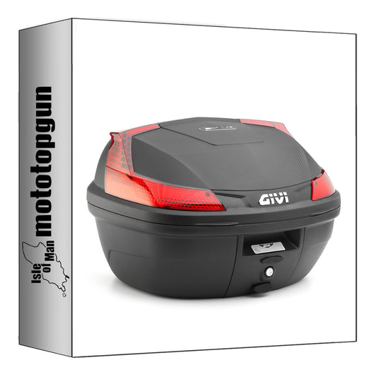 GIVI BAULETTO B37N MONOLOCK BLADE NERO 37 LT + ATACCO COMPATIBILE CON VOGE VALICO 525 DSX 2024