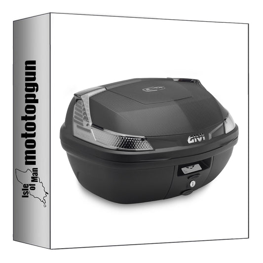 GIVI BAULETTO B47NTML MONOLOCK BLADE NERO TECH 47 LT + ATACCO COMPATIBILE CON GILERA NEXUS 300-500 06/14