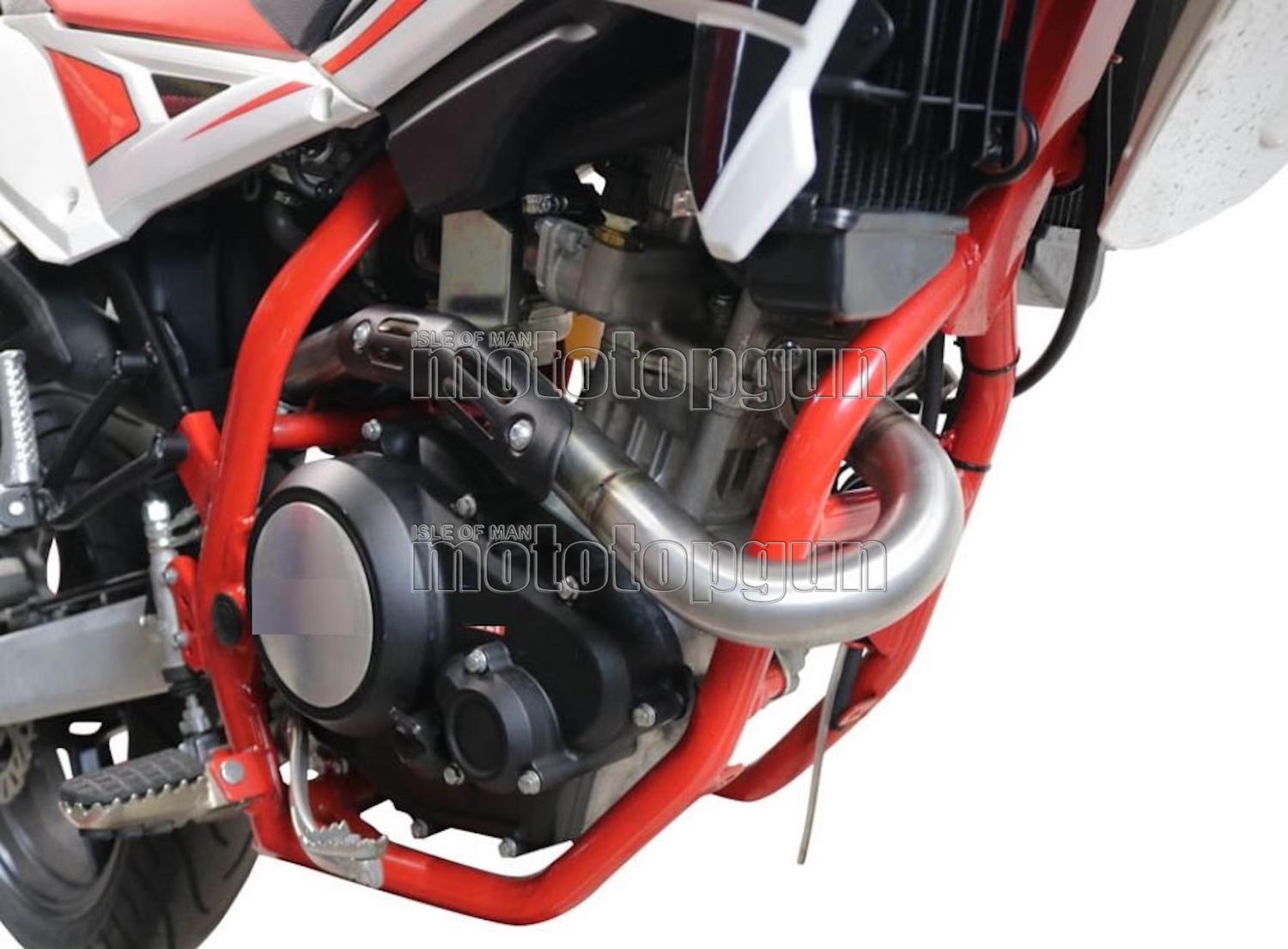 COLLETTORE GPR OPEN ACCIAIO , BT.12.DECAT COMPATIBILE CON BETA RR 125 4T MOTARD LC 19/20