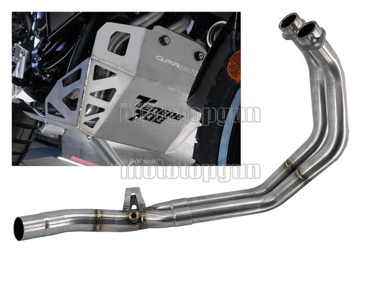 COLLETTORE GPR OPEN ACCIAIO , CO.Y.232.DECPAR COMPATIBILE CON YAMAHA TENERE 700 21/24