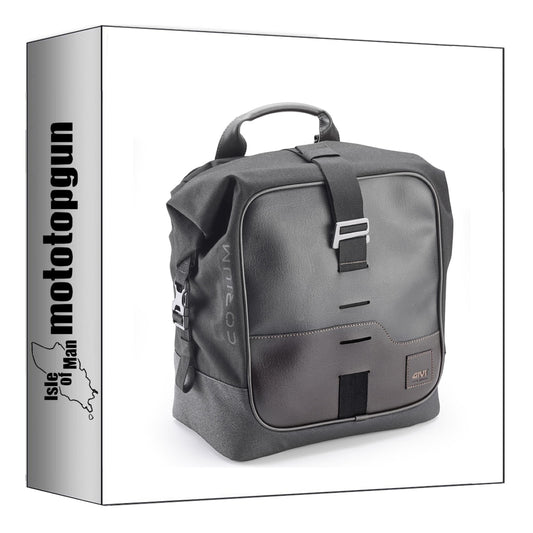 GIVI BORSA LATERALE CRM102 CORIUM NERO 16 LT 