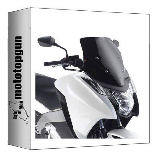 GIVI PARABREZZA BASSO SPORTIVO NERO D1109B COMPATIBILE CON HONDA INTEGRA 750 14/15