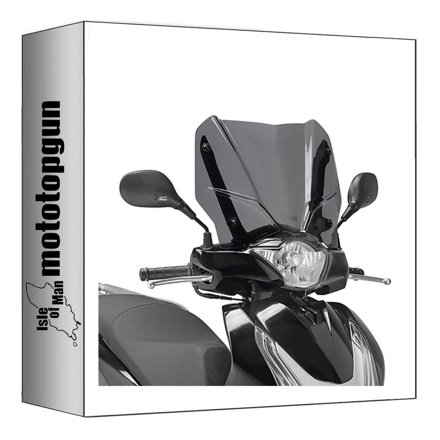 GIVI CUPOLINO FUMÉ D1128S COMPATIBILE CON HONDA SH 125-150 I ABS 12/16