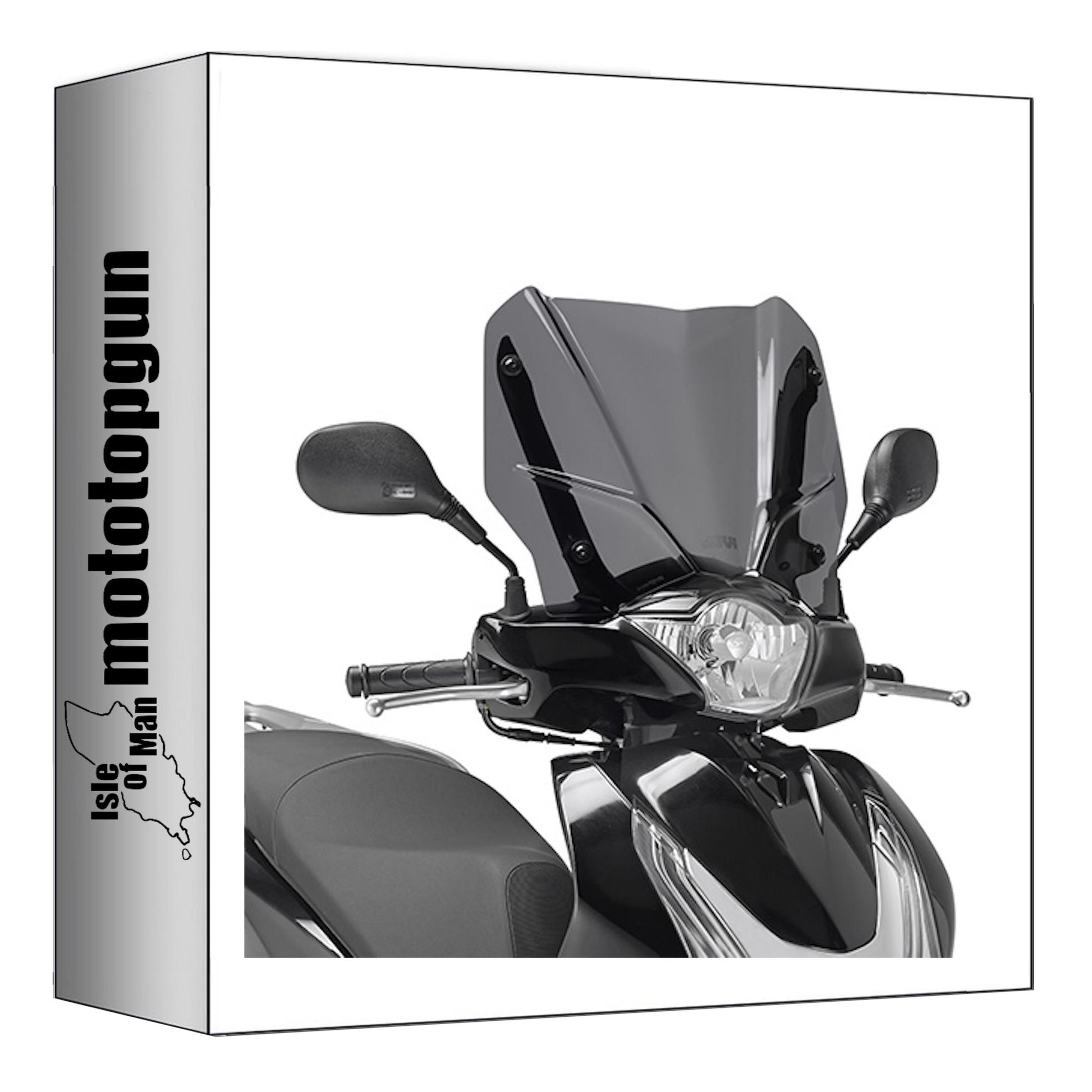 GIVI CUPOLINO FUMÉ D1128S COMPATIBILE CON HONDA SH 125-150 I ABS 12/16