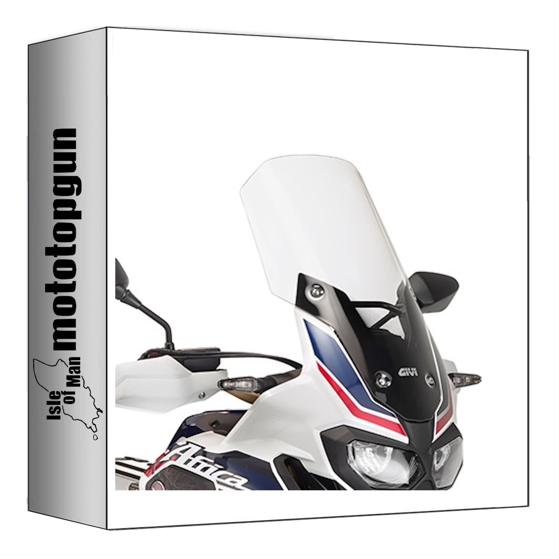 GIVI CUPOLINO TRASPARENTE D1144ST COMPATIBILE CON HONDA CRF 1000 L AFRICA TWIN 18/19