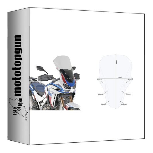 GIVI CUPOLINO TRASPARENTE D1178ST COMPATIBILE CON HONDA CRF 1100 L AFRICA TWIN 2024
