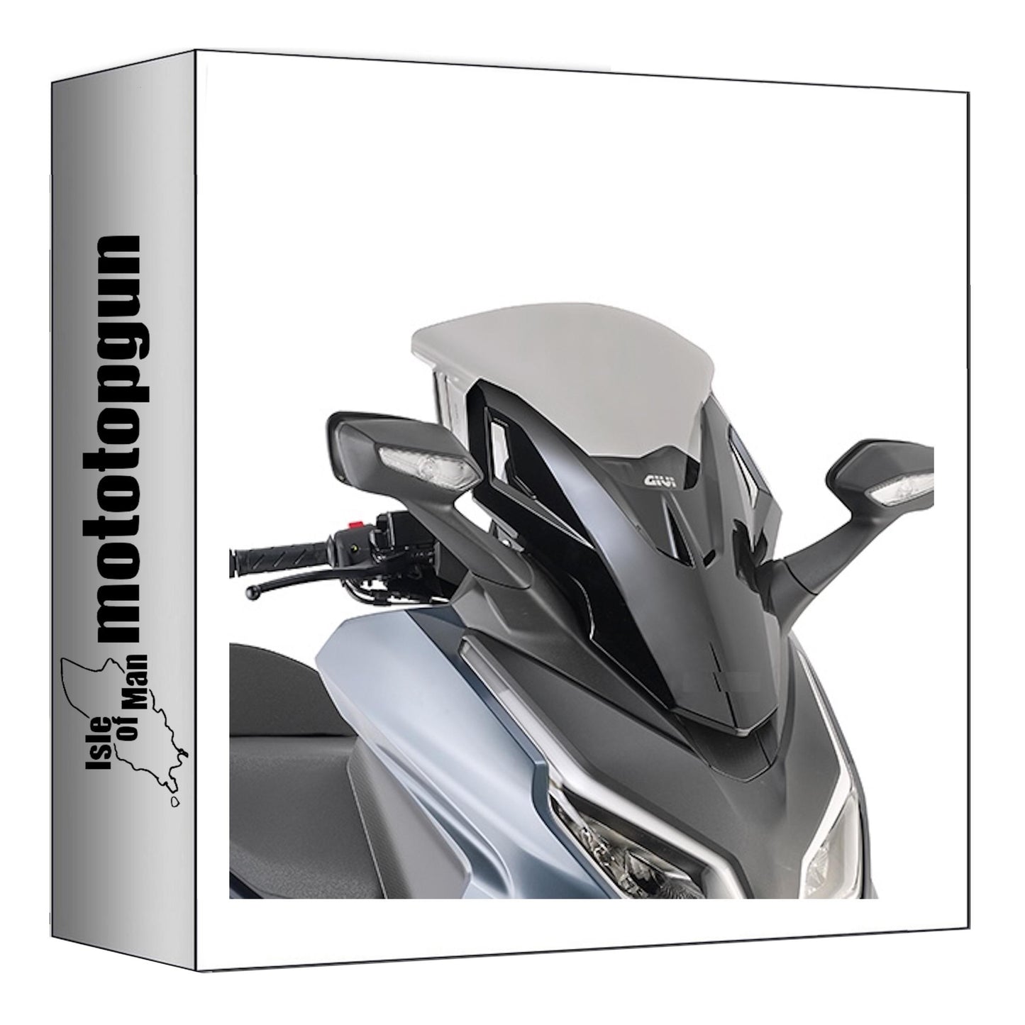GIVI CUPOLINO FUMÉ D1187S COMPATIBILE CON HONDA FORZA 350 23/24