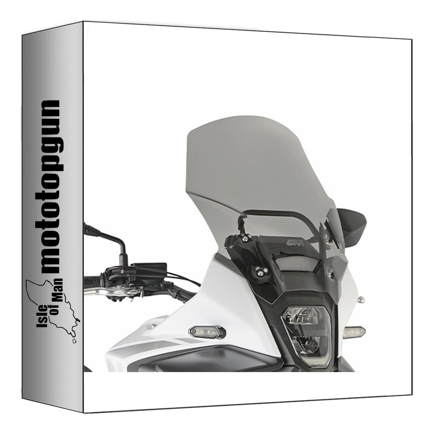 GIVI CUPOLINO FUMÉ D1203S COMPATIBILE CON HONDA NX 500 2024