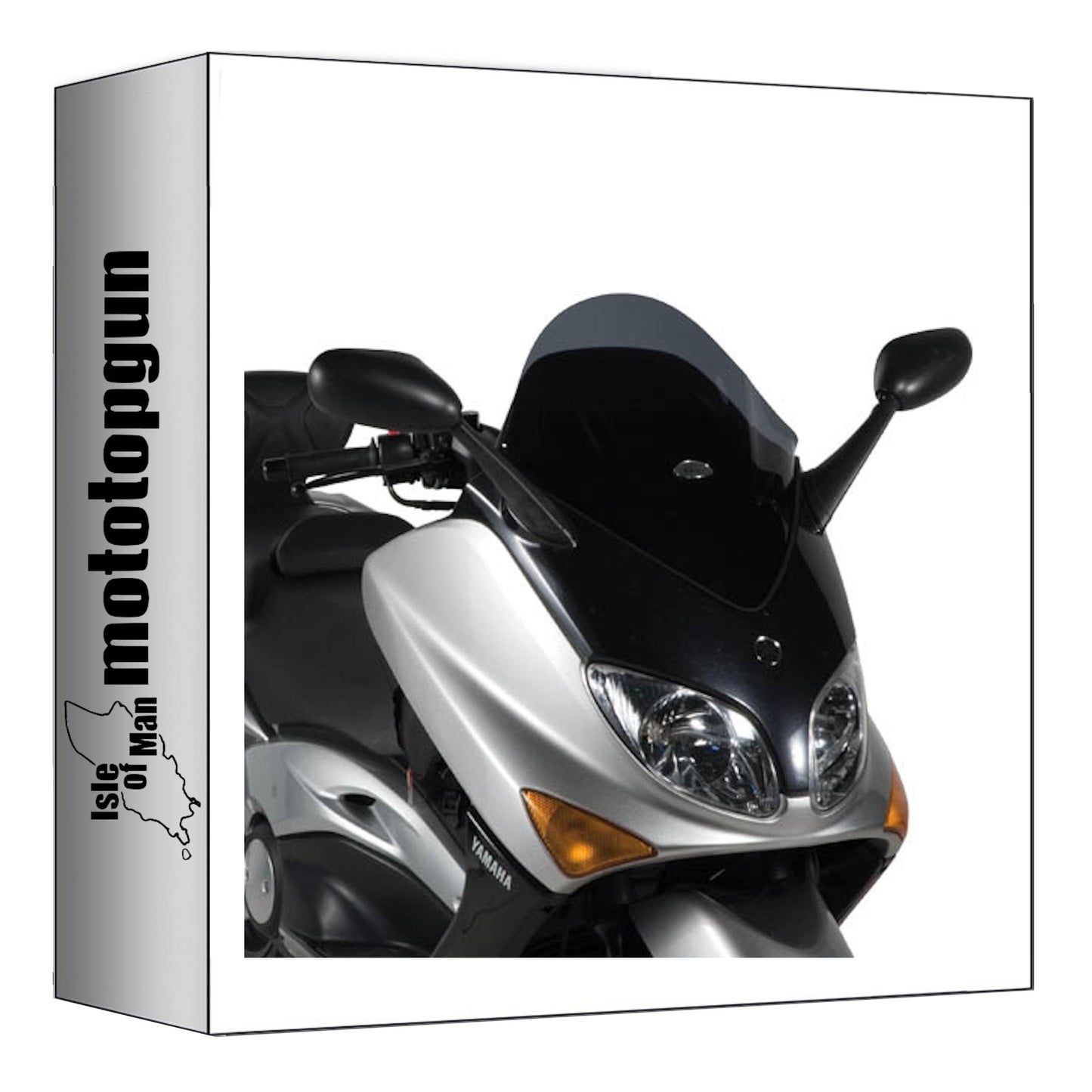 GIVI CUPOLINO BASSO SPORTIVO FUMÉ D128B COMPATIBILE CON YAMAHA T-MAX 500 01/07