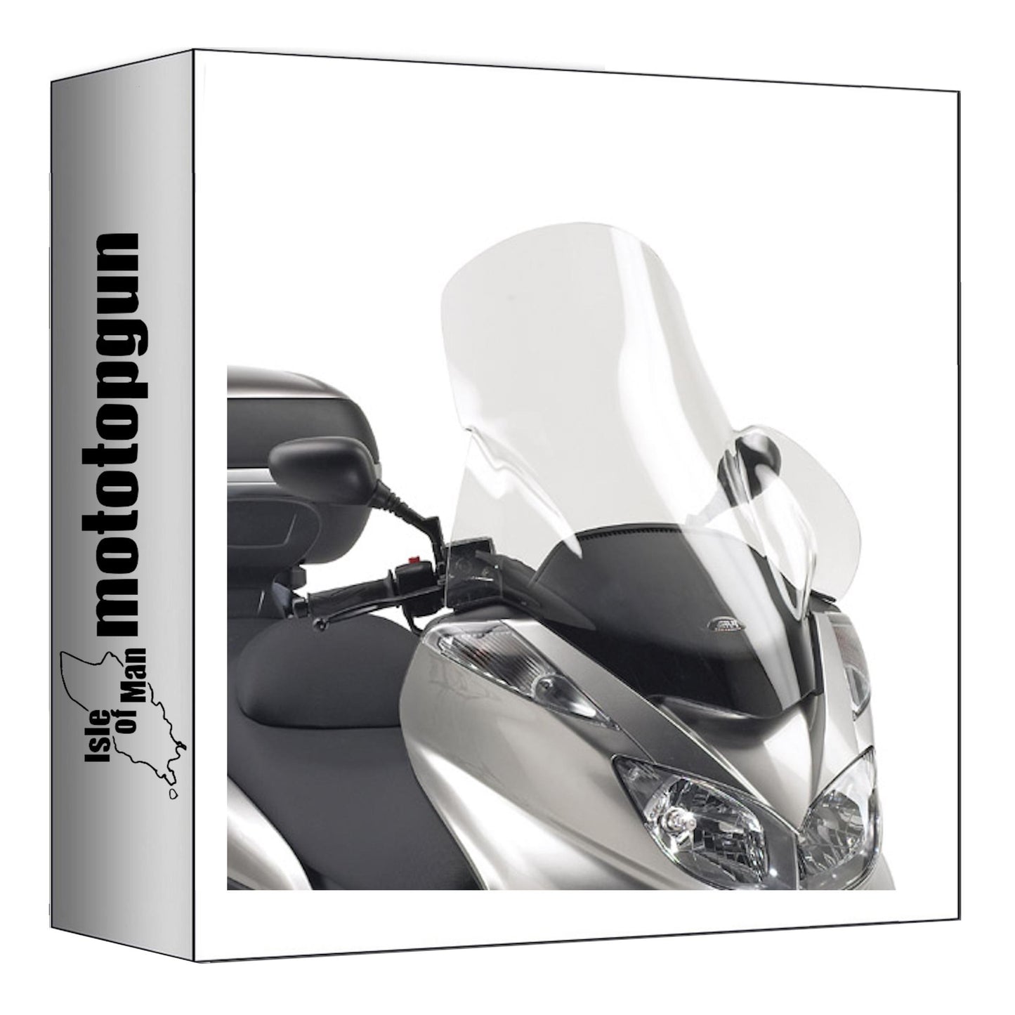GIVI PARABREZZA TRASPARENTE D137ST COMPATIBILE CON YAMAHA MAJESTY 400 04/08