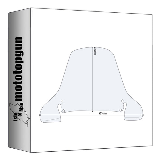 GIVI PARABREZZA TRASPARENTE D199ST COMPATIBILE CON HONDA PANTHEON 125-150 98/02