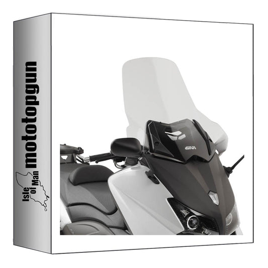 GIVI PARABREZZA TRASPARENTE D2013ST COMPATIBILE CON YAMAHA T-MAX 530 12/16