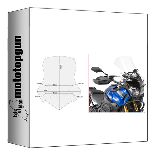 GIVI CUPOLINO TRASPARENTE D2119ST COMPATIBILE CON YAMAHA XT 1200 Z SUPER TÉNÉRÉ 10/20