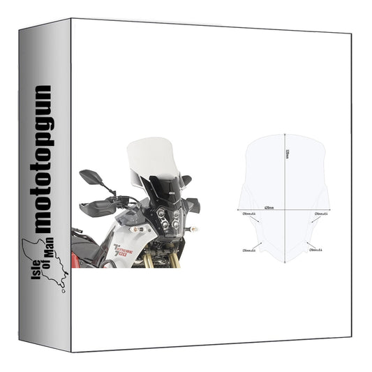 GIVI CUPOLINO TRASPARENTE D2145ST COMPATIBILE CON YAMAHA TÉNÉRÉ 700 21/24