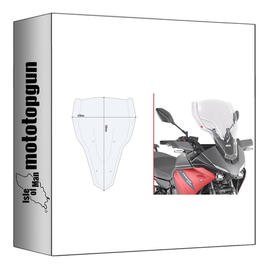 GIVI CUPOLINO TRASPARENTE D2148ST COMPATIBILE CON YAMAHA TRACER 7 / GT 20/24