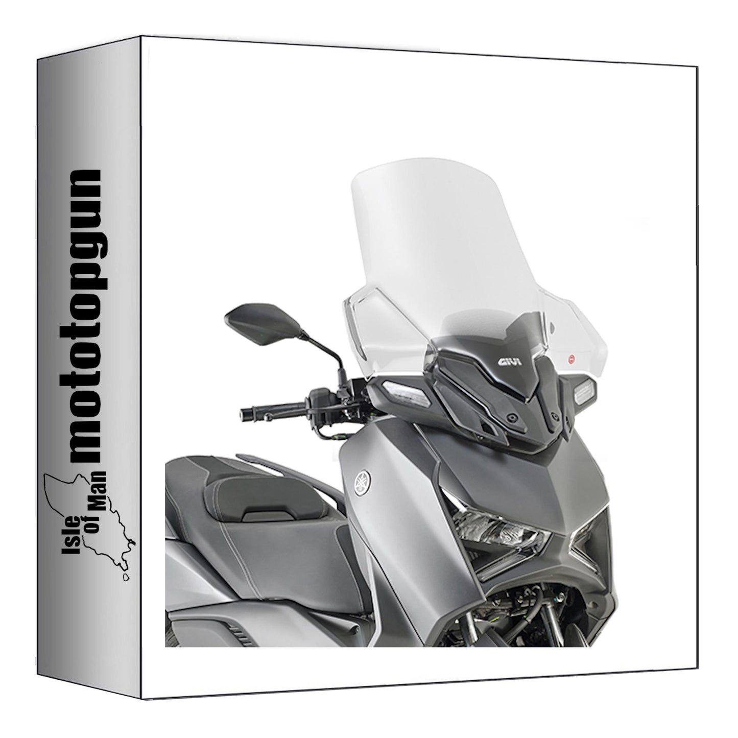 GIVI PARABREZZA TRASPARENTE D2167ST COMPATIBILE CON YAMAHA X-MAX 300 23/24