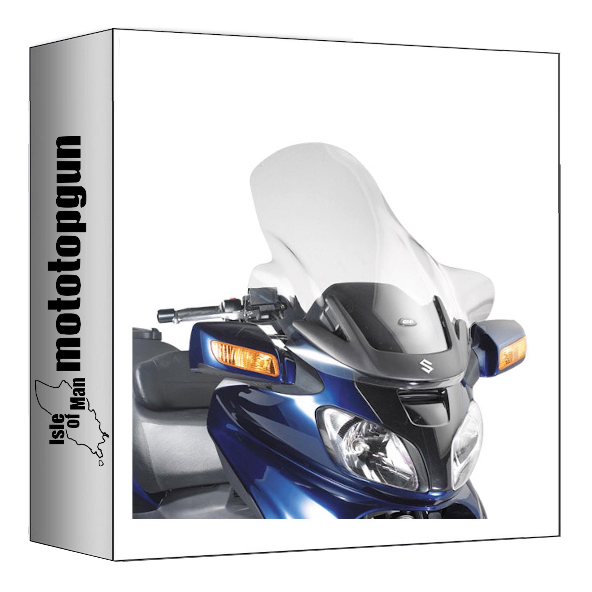 GIVI PARABREZZA TRASPARENTE D257ST COMPATIBILE CON SUZUKI AN 650 BURGMAN EXECUTIVE 02/04