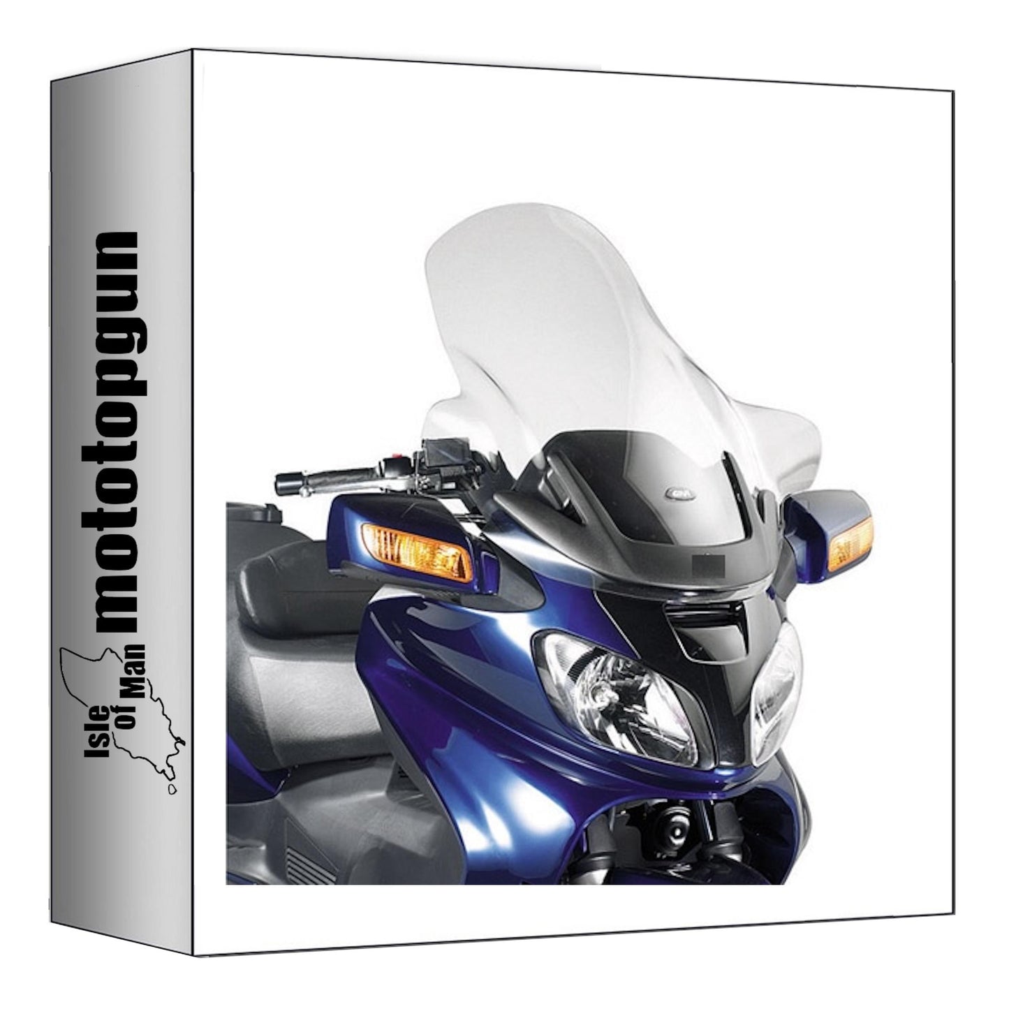GIVI PARABREZZA TRASPARENTE D263ST COMPATIBILE CON SUZUKI AN 650 BURGMAN EXECUTIVE 02/12