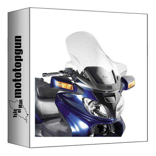 GIVI PARABREZZA TRASPARENTE D263ST COMPATIBILE CON SUZUKI AN 650 BURGMAN EXECUTIVE 02/12