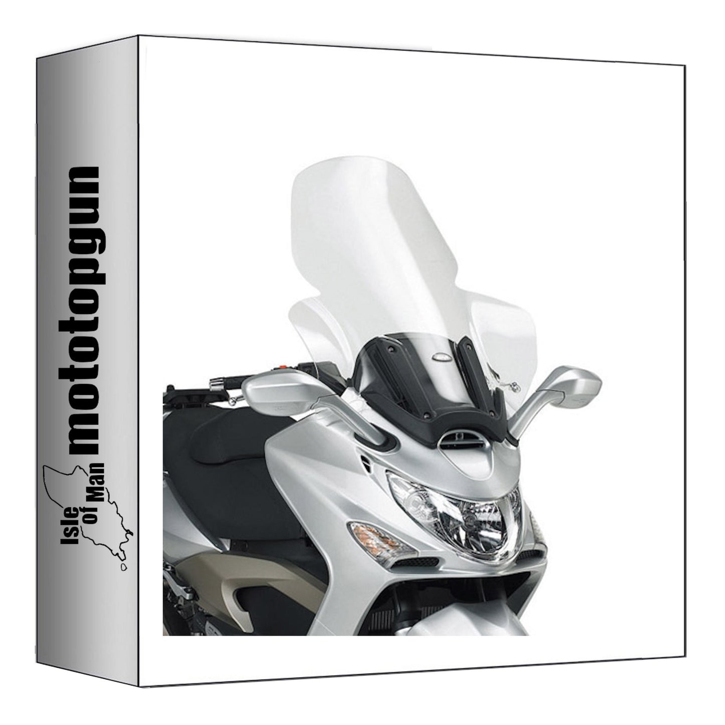 GIVI PARABREZZA TRASPARENTE D293ST COMPATIBILE CON KYMCO XCITING 500 05/09