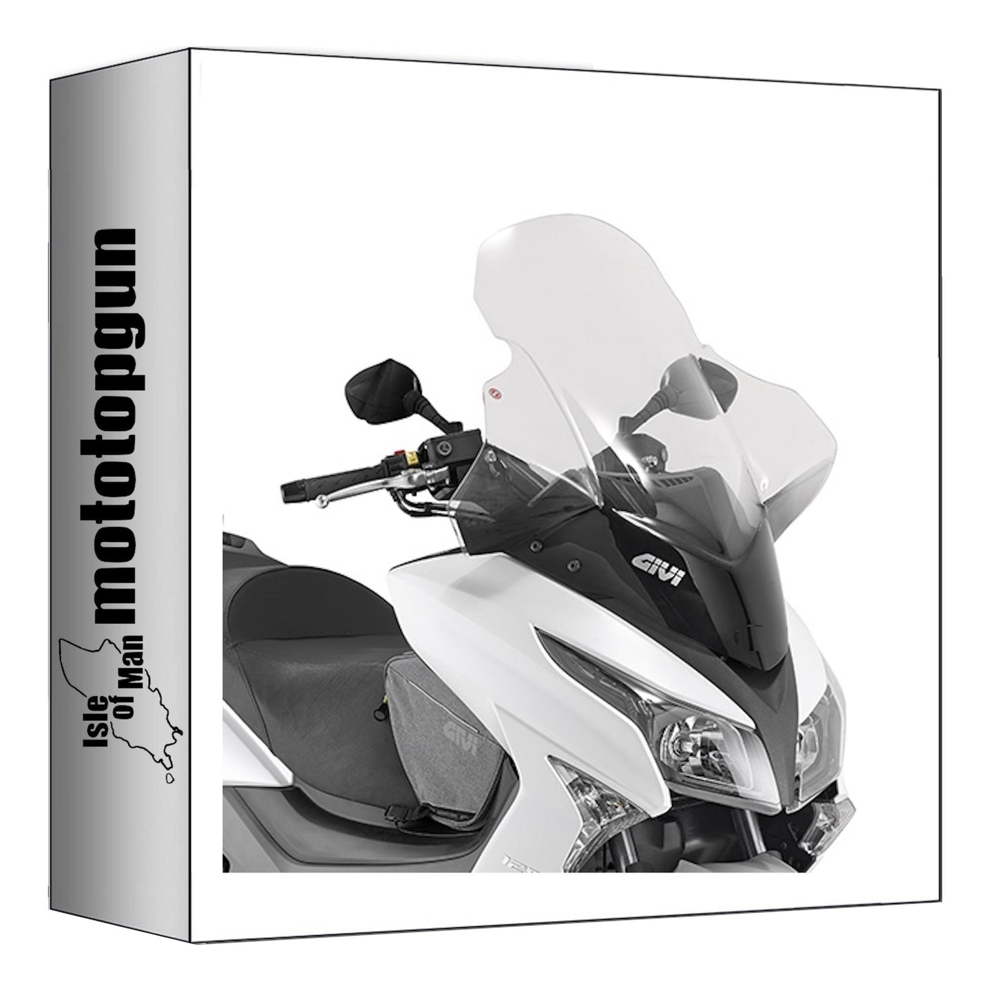 GIVI PARABREZZA TRASPARENTE D294ST COMPATIBILE CON KYMCO DOWNTOWN 125-200-300 I 09/17