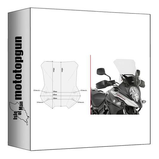GIVI CUPOLINO TRASPARENTE D3112ST COMPATIBILE CON SUZUKI DL 650 V-STROM 17/24
