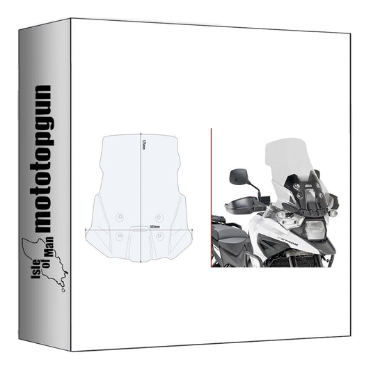 GIVI CUPOLINO TRASPARENTE D3117ST COMPATIBILE CON SUZUKI V-STROM 1050 DE 2023