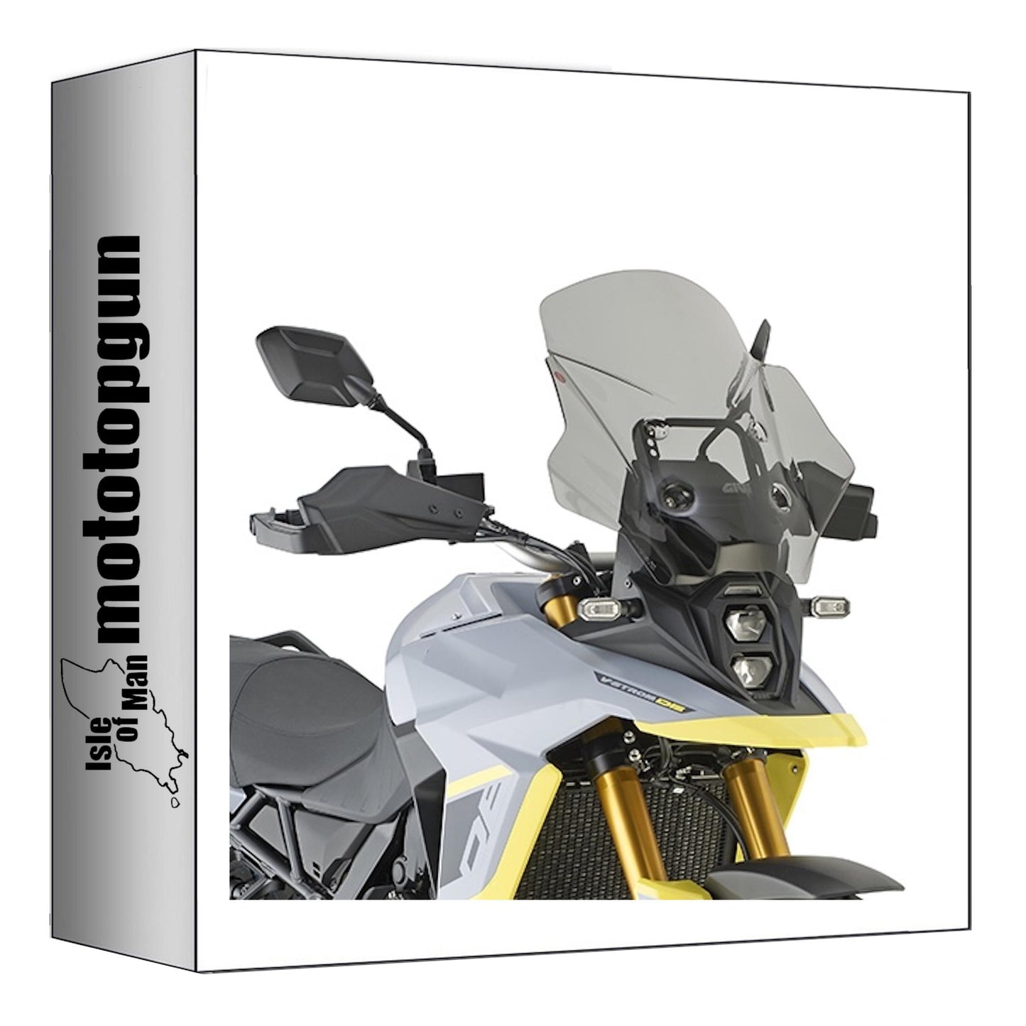 GIVI CUPOLINO FUMÉ D3125S COMPATIBILE CON SUZUKI V-STROM 800 DE 23/24