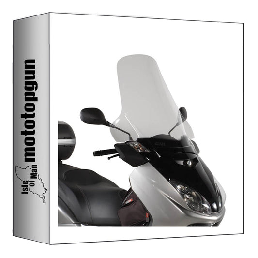GIVI PARABREZZA TRASPARENTE D438ST COMPATIBILE CON MBK SKYCRUISER 125 05/09