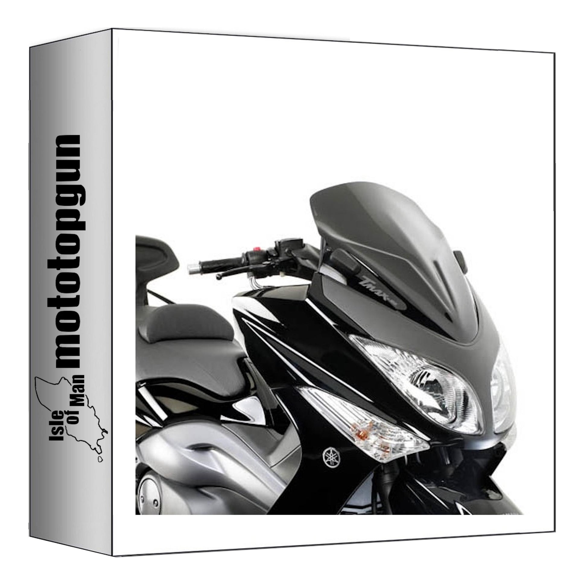 GIVI PARABREZZA BASSO SPORTIVO NERO D442B COMPATIBILE CON YAMAHA T-MAX 500 08/11