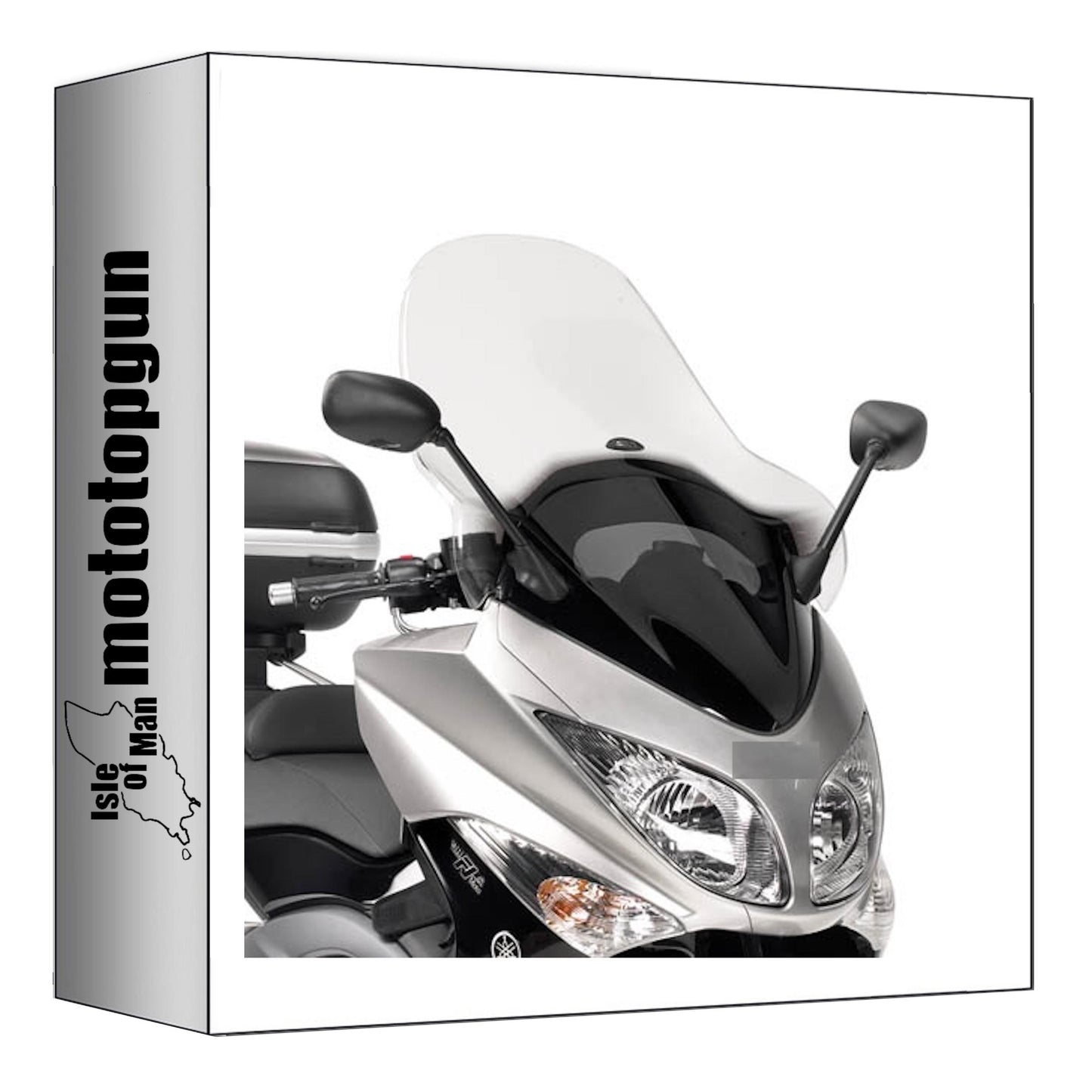 GIVI PARABREZZA TRASPARENTE D442ST COMPATIBILE CON YAMAHA T-MAX 500 08/11