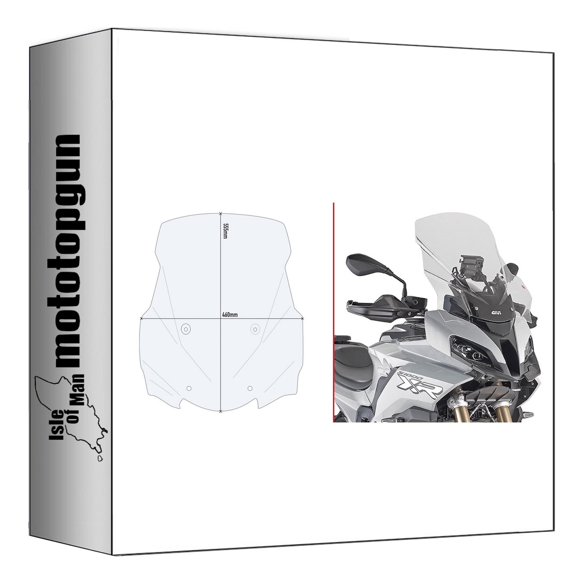 GIVI CUPOLINO TRASPARENTE D5138ST COMPATIBILE CON BMW S 1000 XR 20/24