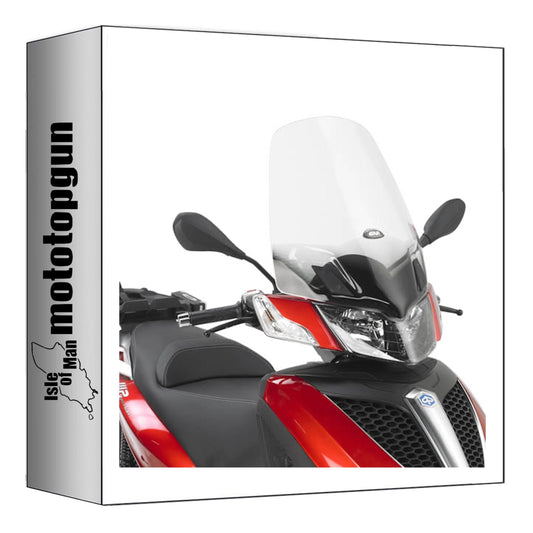 GIVI PARABREZZA TRASPARENTE D5600ST COMPATIBILE CON PIAGGIO MP3 YOURBAN 125-300 11/18
